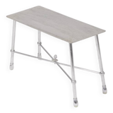 Silver bench