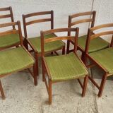 Series Of 6 Chairs Ulferts Tibro Sweden -