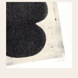 Duo of abstract paintings - M206 and M207 - signed eawy