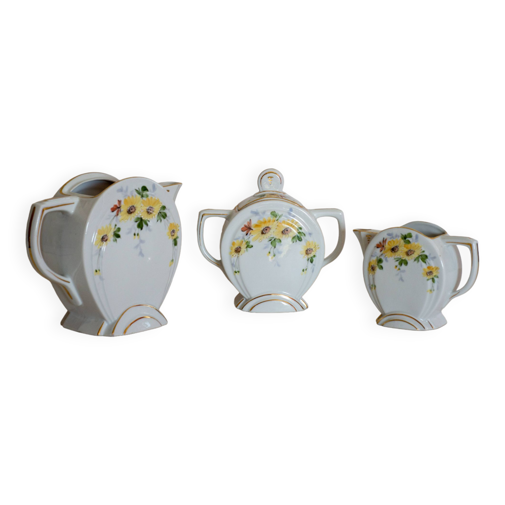 Floral tea set