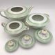 Grand service à thé/café, en porcelaine, 27 pièces, signé Giraud Brousseau Limoges années 1950