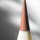 1970s-80s Brass and Glass Table Lamp