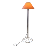 Ikea chrome metal floor lamp DLG Verner Panton - vintage 1980s lamp