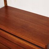 Royal System wall unit designed by Poul Cadovius for Cado, Denmark 1950’s