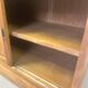 Large antique haberdashery cabinet with glass doors.