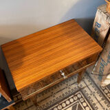 Small vintage bedside table from the 1960s.