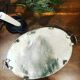Oriental silver metal top