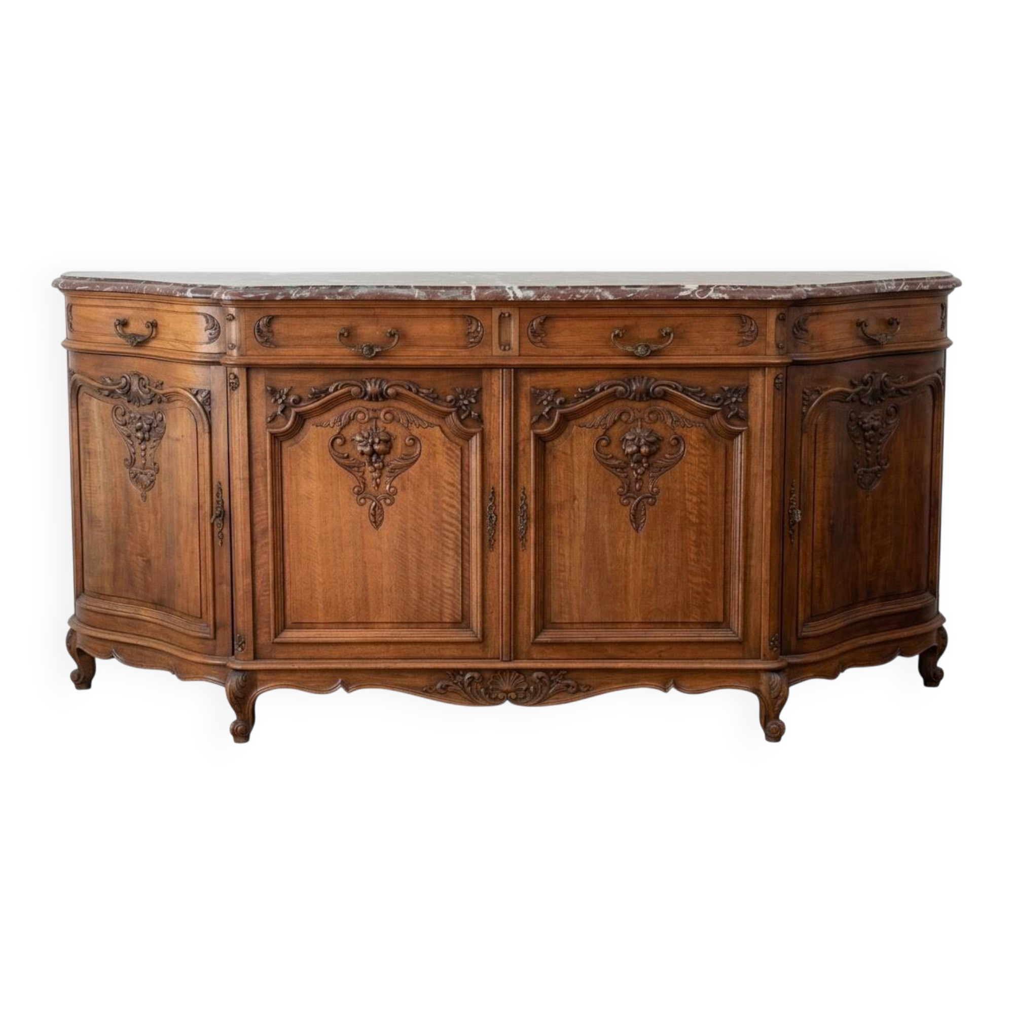 Vintage buffet topped with marble 230x117