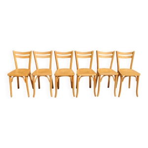6 chaises Baumann N°19 - clair