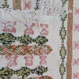 Traditional handmade margoum carpet