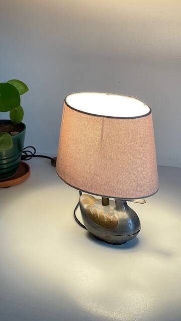 Vintage duck lamp
