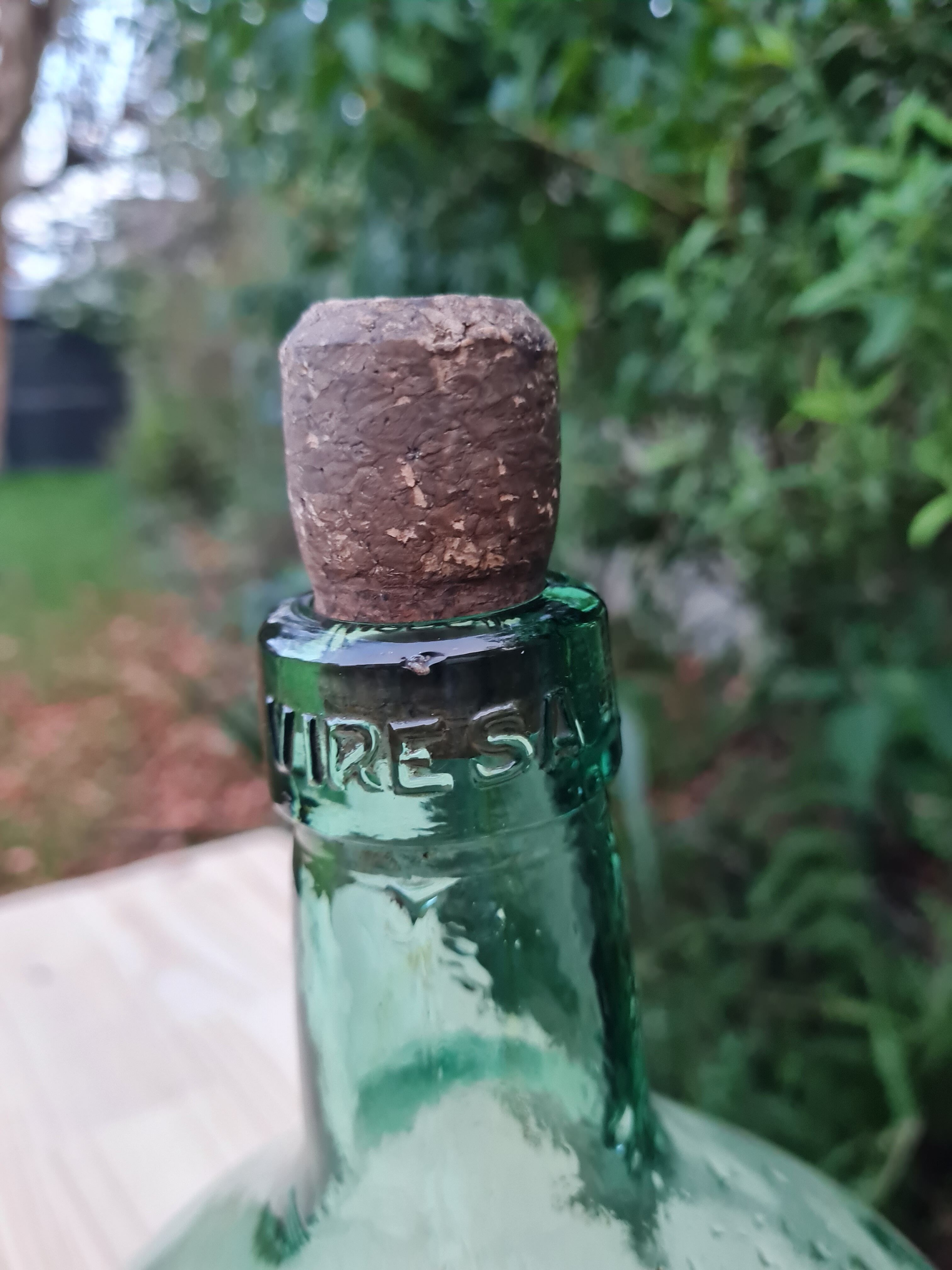 Vintage demijohn Viresa 5 Liters