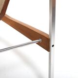 Grand Leather Lounge Chair 'Bequem' by Stig Poulsson c.1970