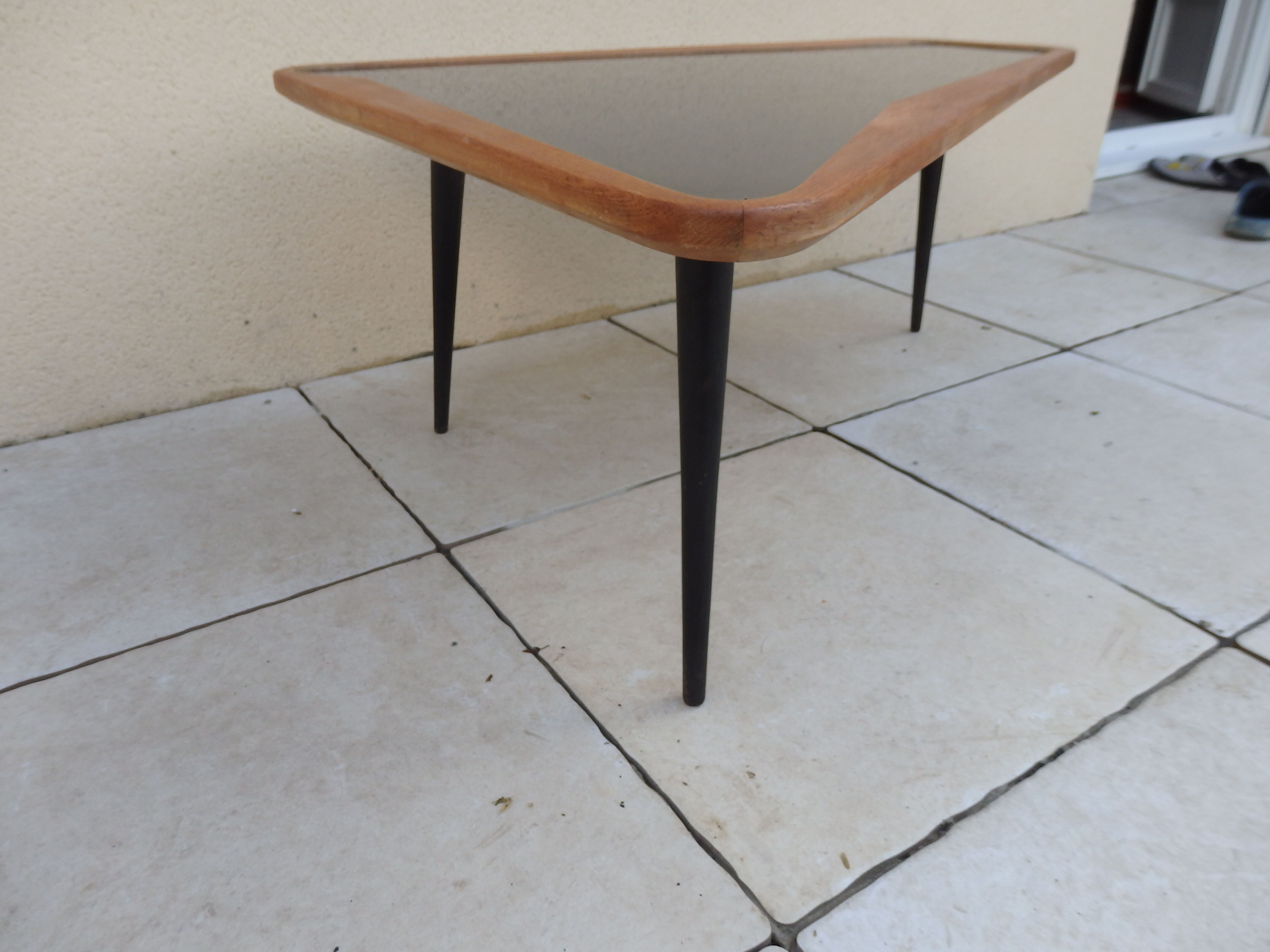 Table basse par Charles Ramos pour Castanaletta, 1950