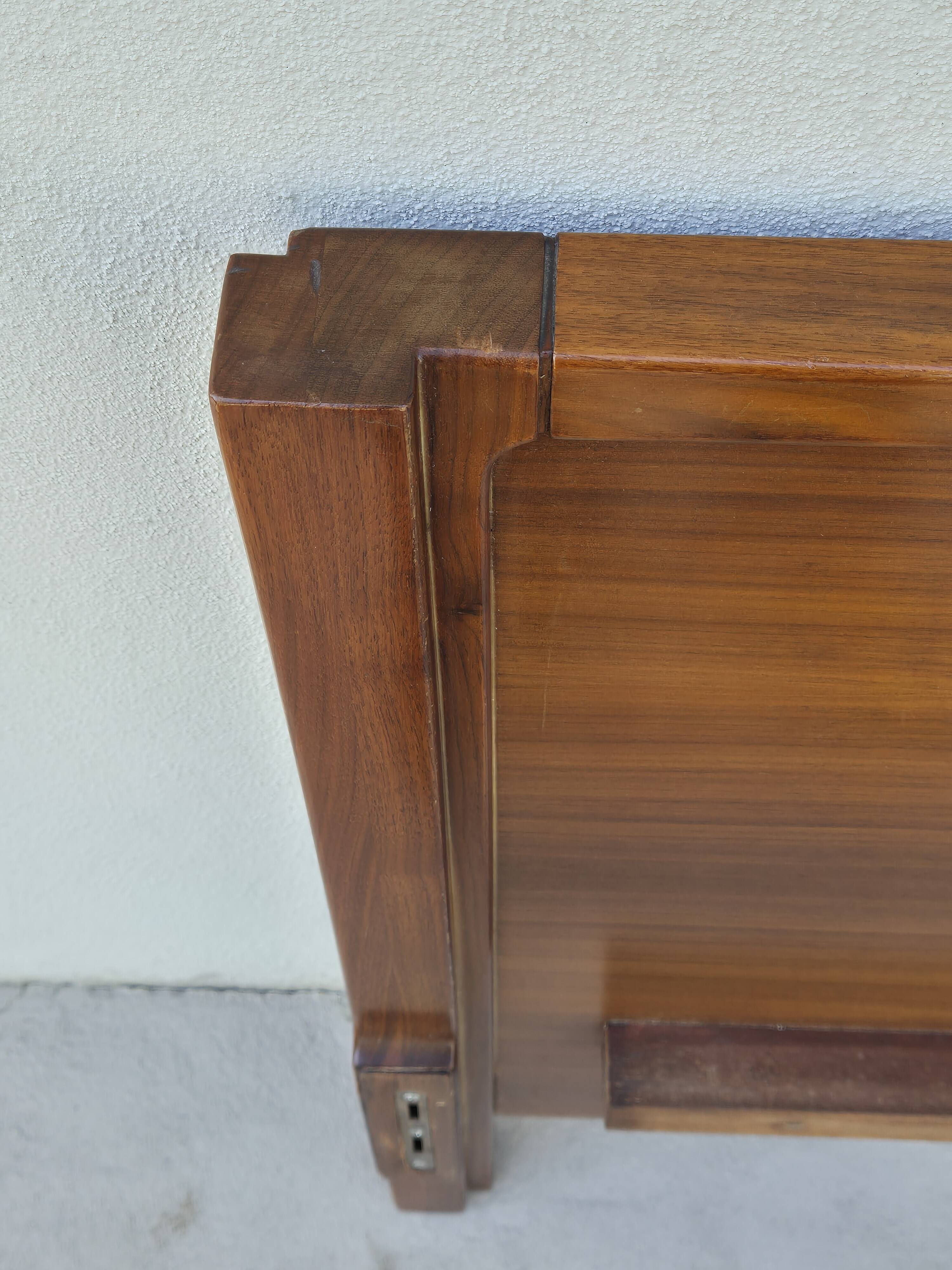 Lit de noyer Stilwood des années 1960