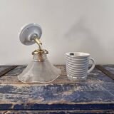 Old tulip wall light