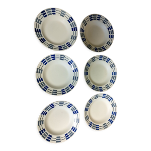 Assiettes creuses ancienne
