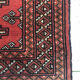 Tapis style persan 85x66 rouge