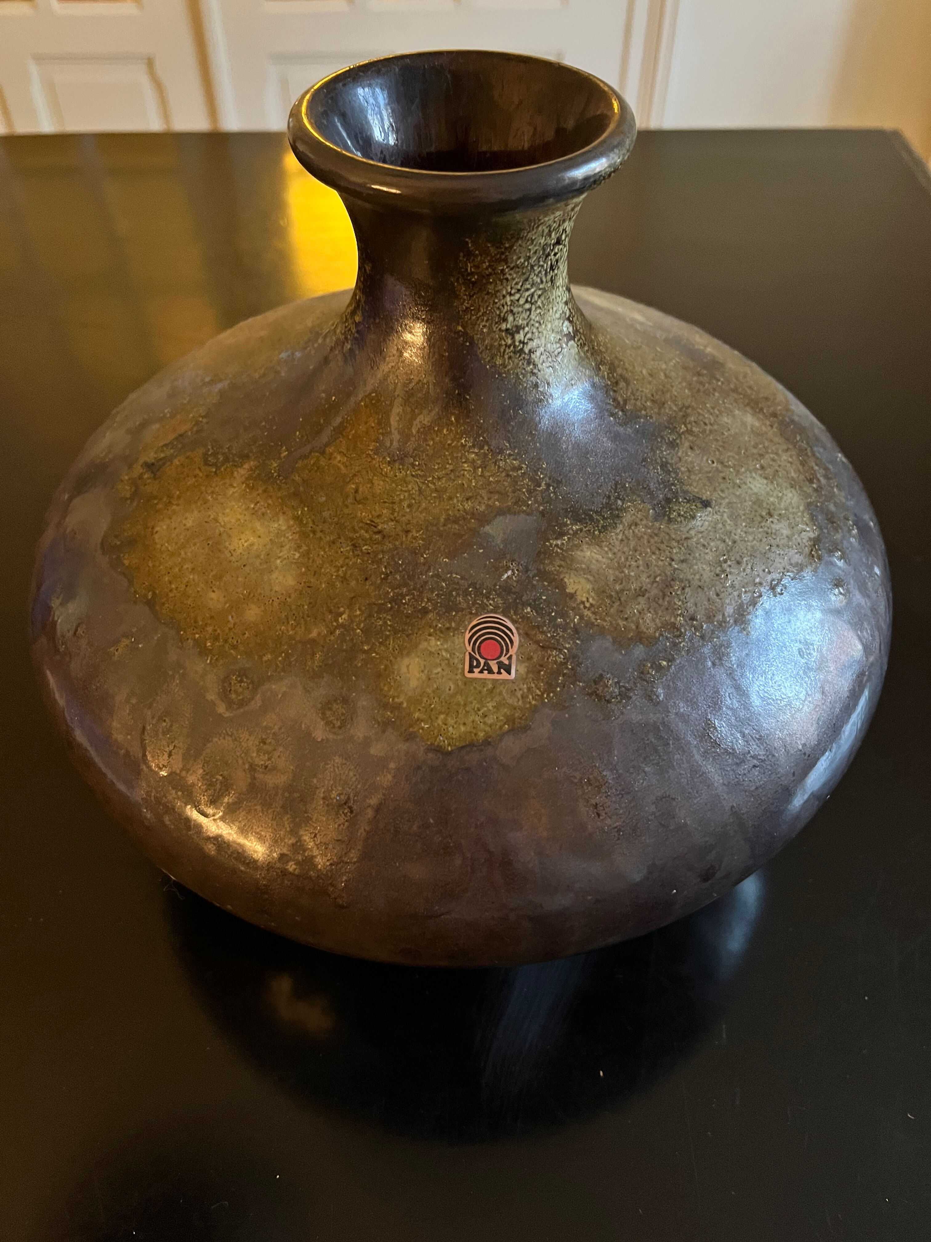 Vase en céramique années 60