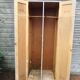 Vestiaire industriel vintage en bois