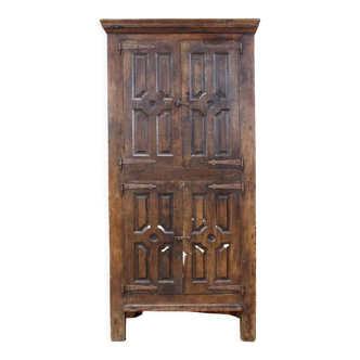 Carved wooden sideboard, 19th century