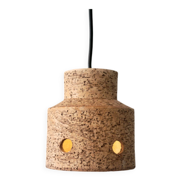 Ceramic pendant lamp, Netherlands 1970