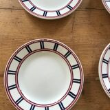 Basque dessert plates