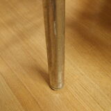 Stepladder stool in sky blue formica Vintage