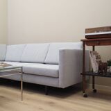 Grey corner sofa, Danish design, 1990s, production: Denmark