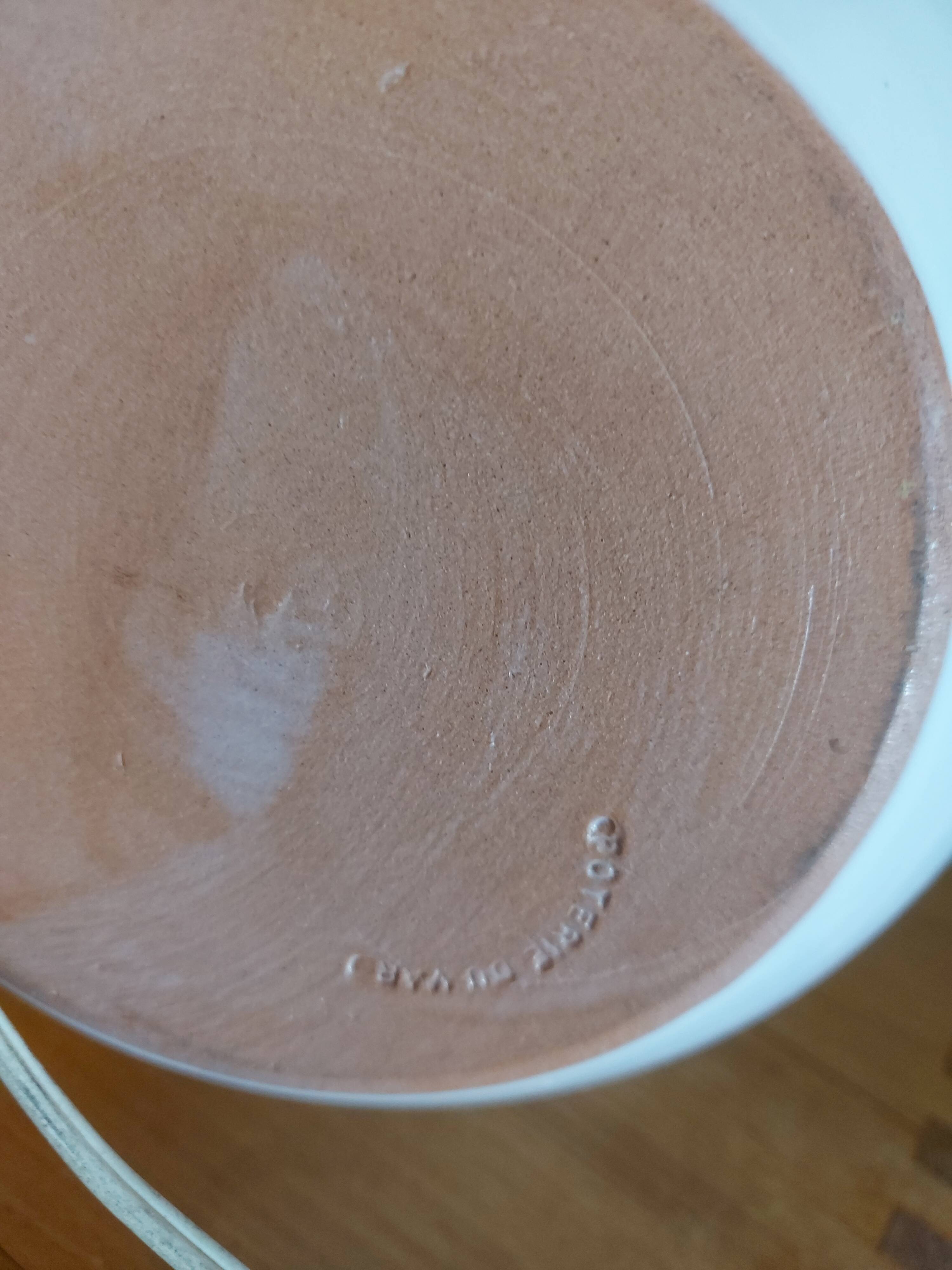 Ceramic lamp pottery of the Var