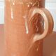 Large stoneware jug with pyrite and white glazes