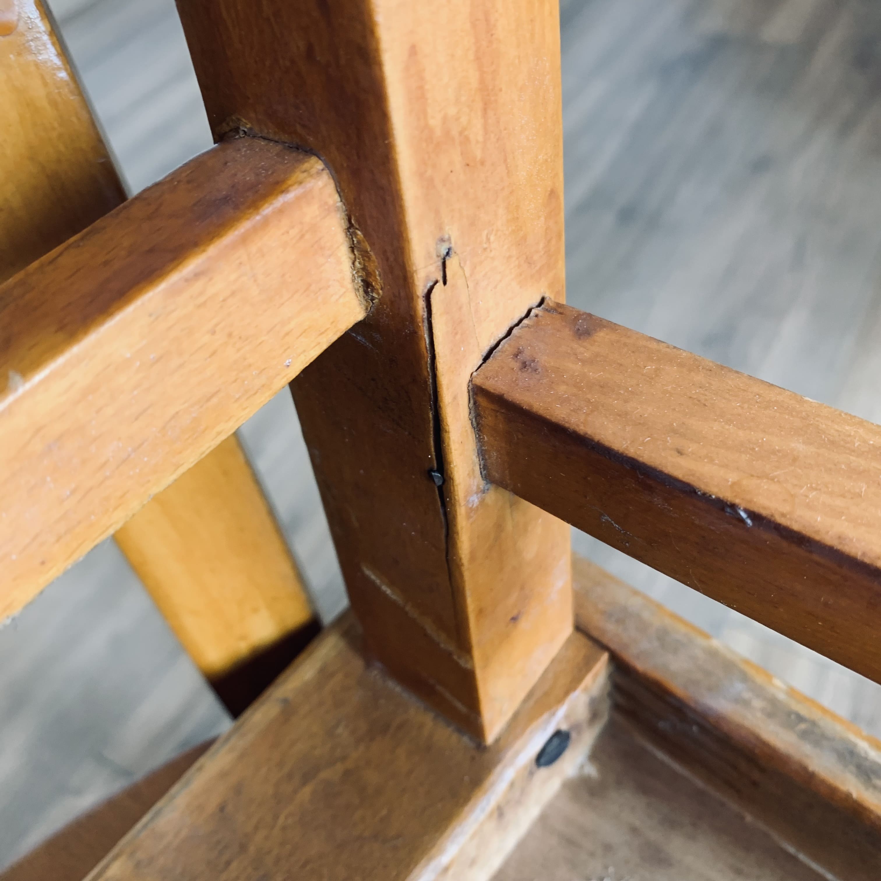 4 camel Thonet bistro chairs