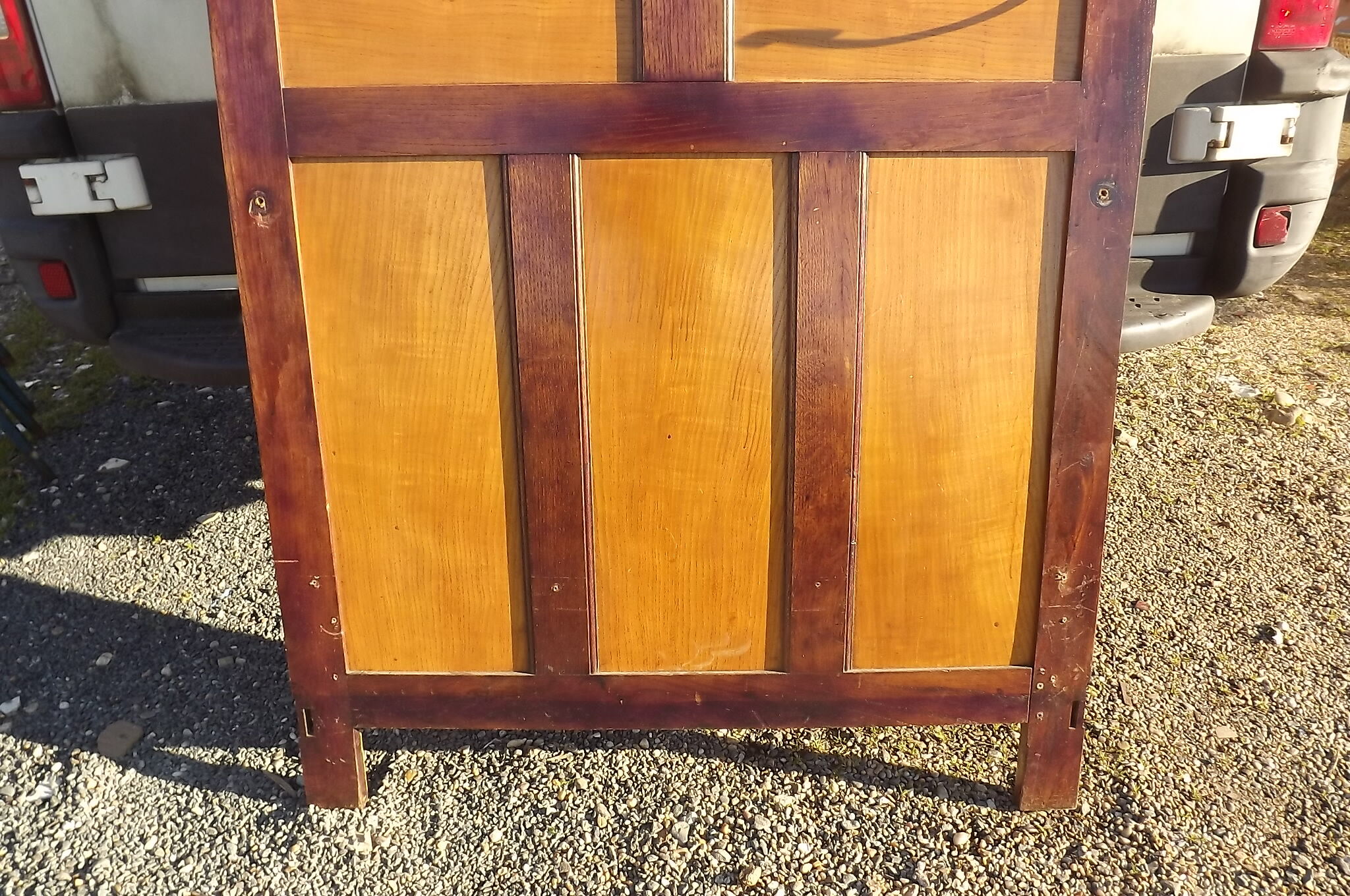 Porte Manteaux Année 30 chène et Chrome