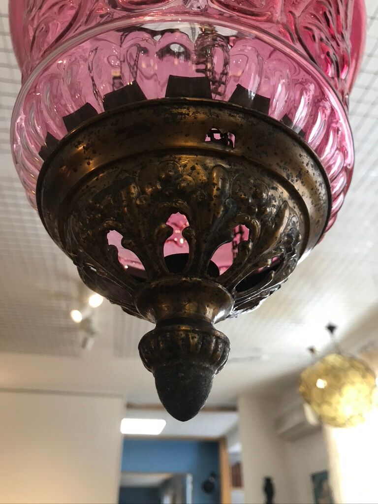 Blown glass suspension XIX