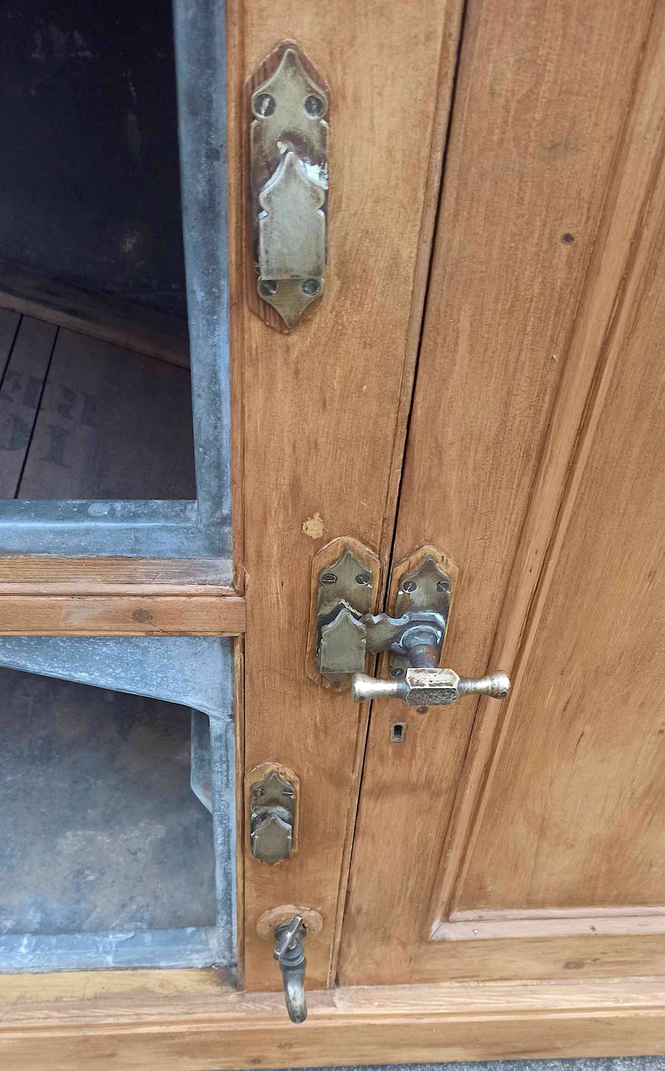 Wine cellar icebox, late 19th, early 20th century