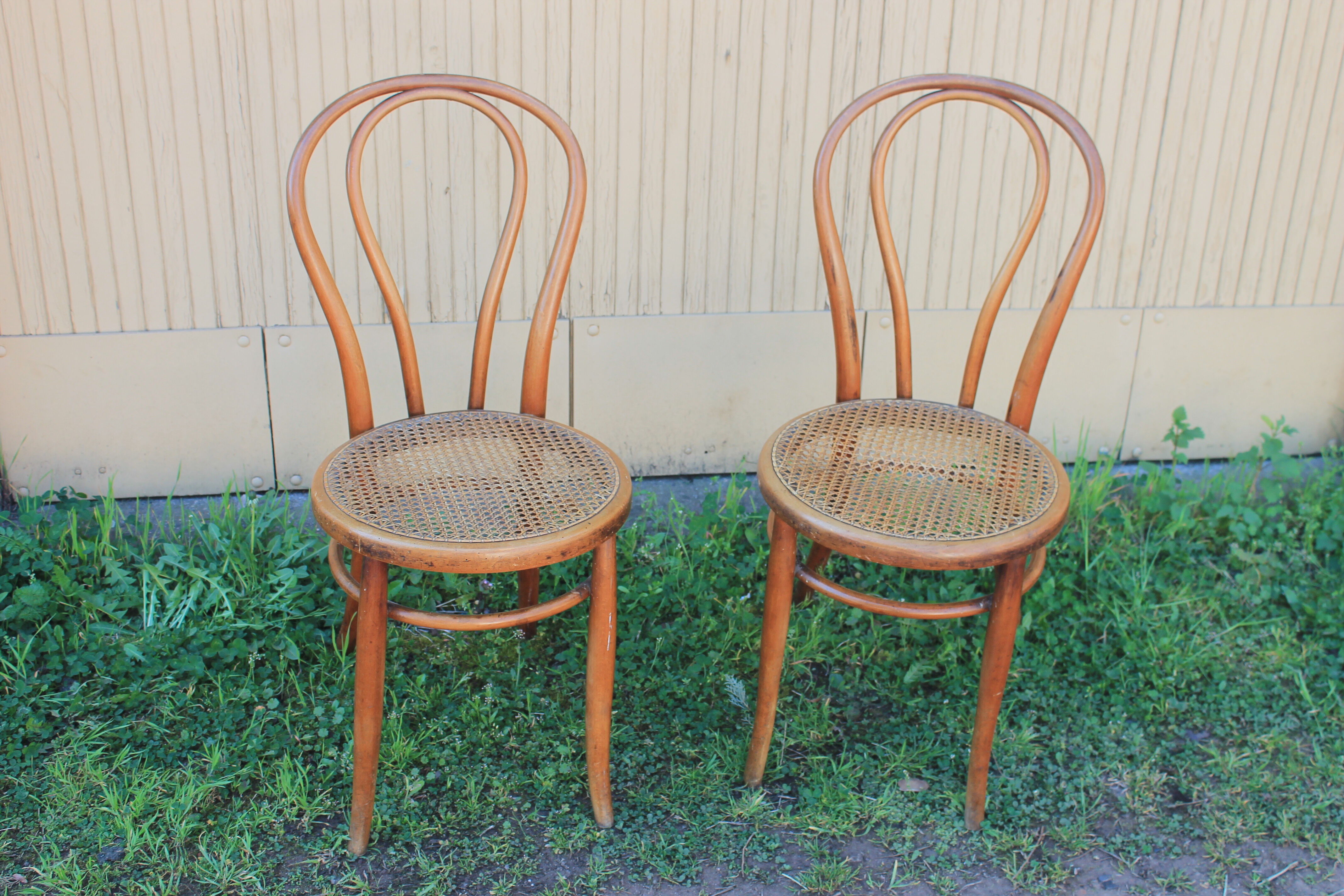 Pair of Fischel bistro chair