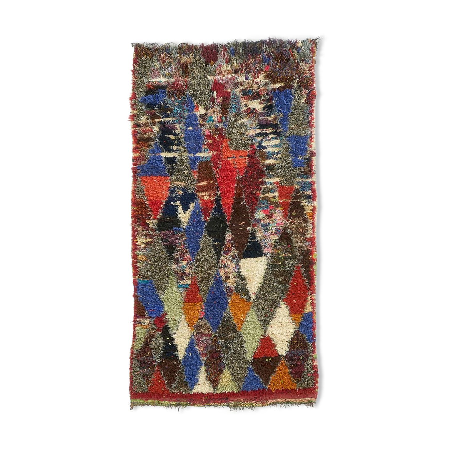 Carpet boucherouite 224 x 112 cm