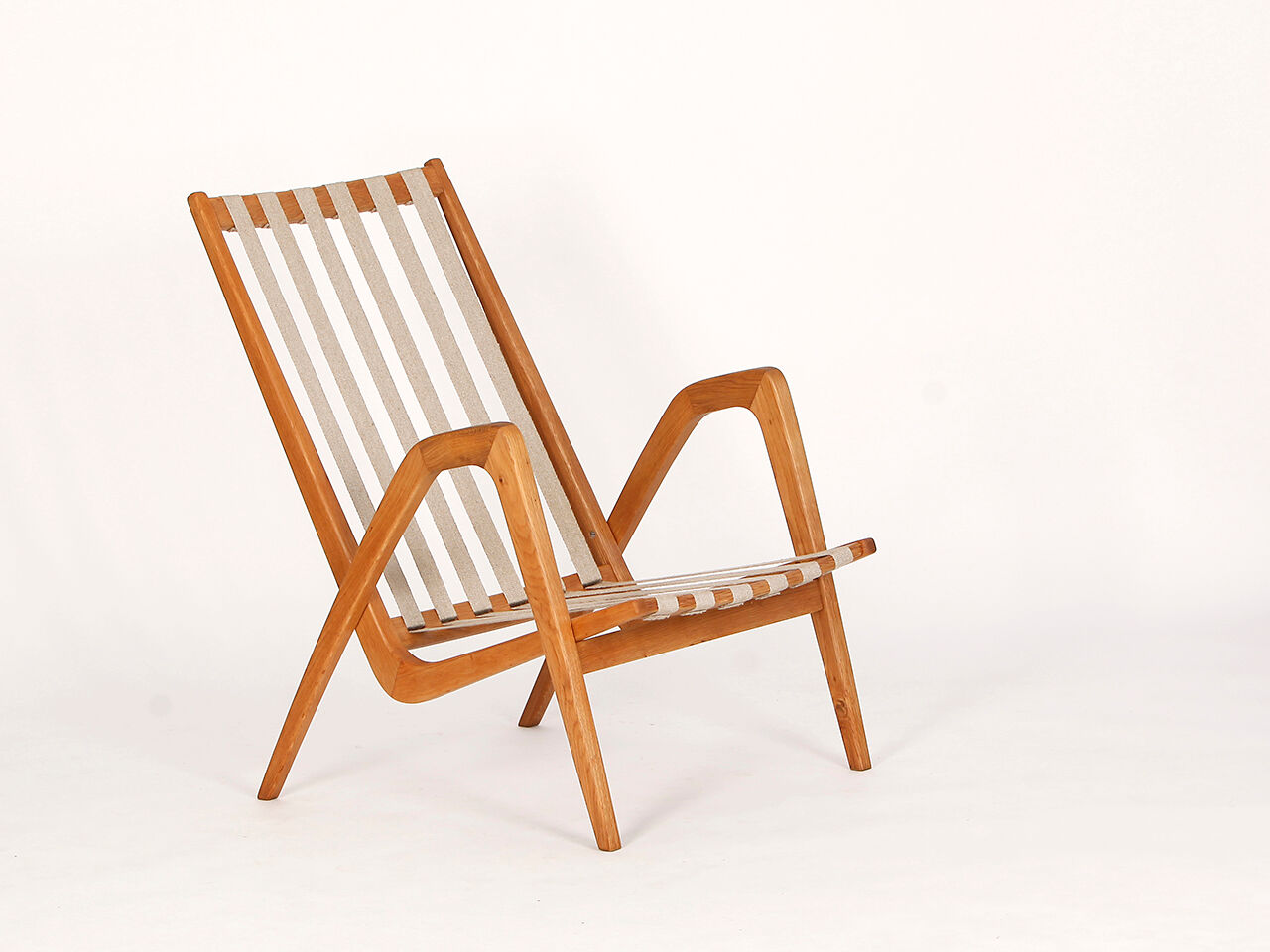 Midcentury Armchair by Jan Vanek for ULUV, 1960s
