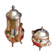 Ercuis goldsmithing, silver coffee and sugar set