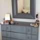 Square mirror