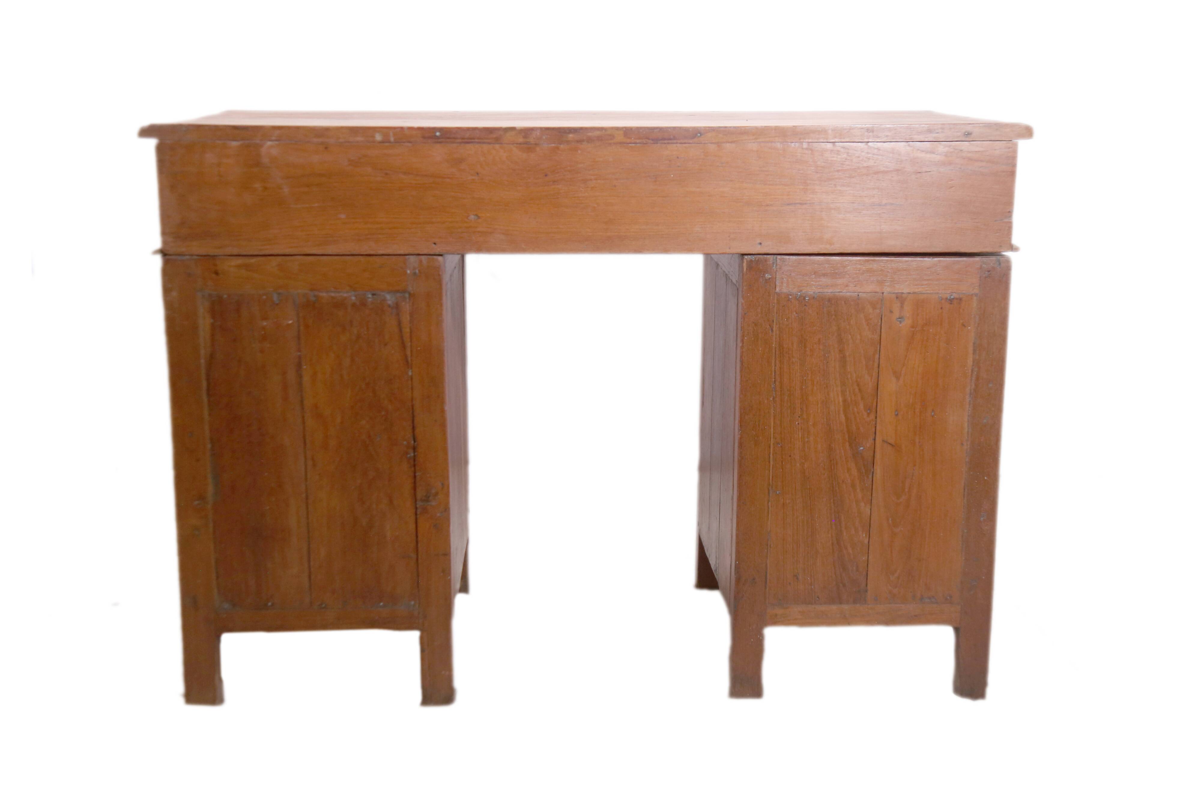 American teak desk cicra 1940