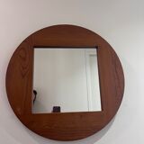 Solid elm mirror 70s