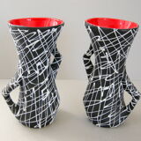 Pair of vintage vases 1950