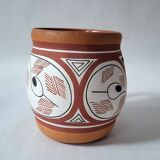 Studio Pottery Ceramic Pitcher Mug Signed