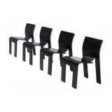 Set of 4 chairs by Gijs Bakker 1970