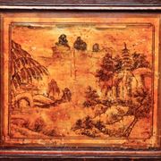 Antique Chinese sideboard 3 doors + 3 drawers