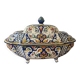 Desvres old Rouen faience plate