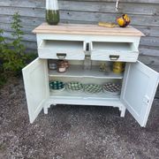 Buffet ancien relooké – esprit campagne chic / vintage