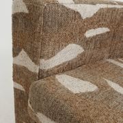 Vintage Bauhaus Club Chair Jacquard & Chrome, Fully Restored 