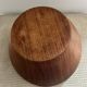 Wooden salad bowl